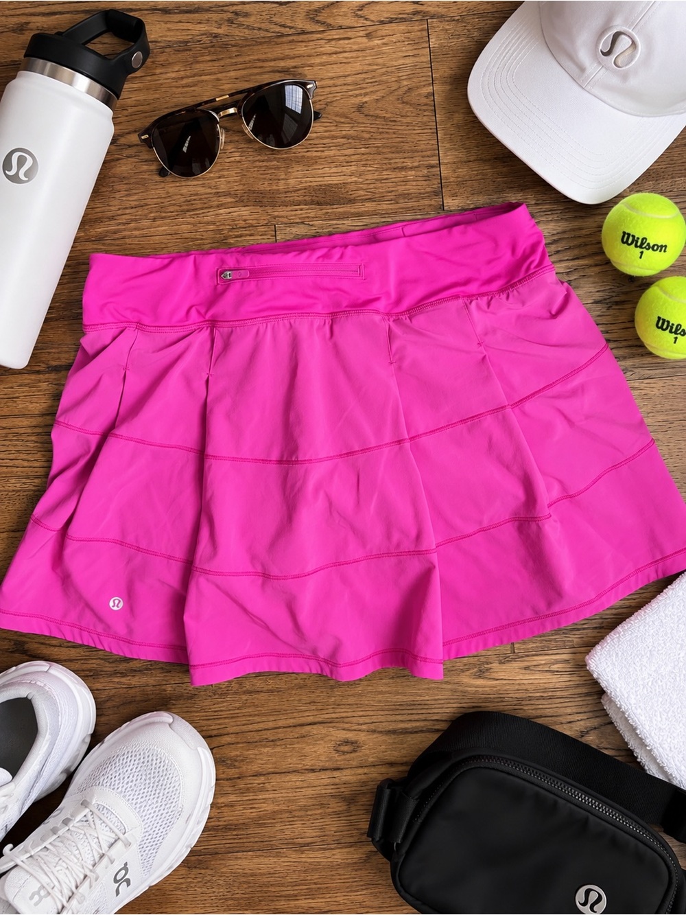 lululemon athletica Women’s Pink Athletic Tennis Skort